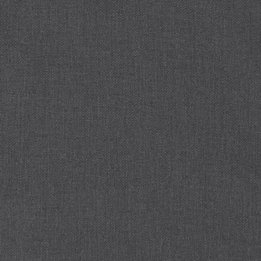 Garden Bench Cushions 2 pcs Melange Anthracite 47.2"x19.7"x2.8" Fabric