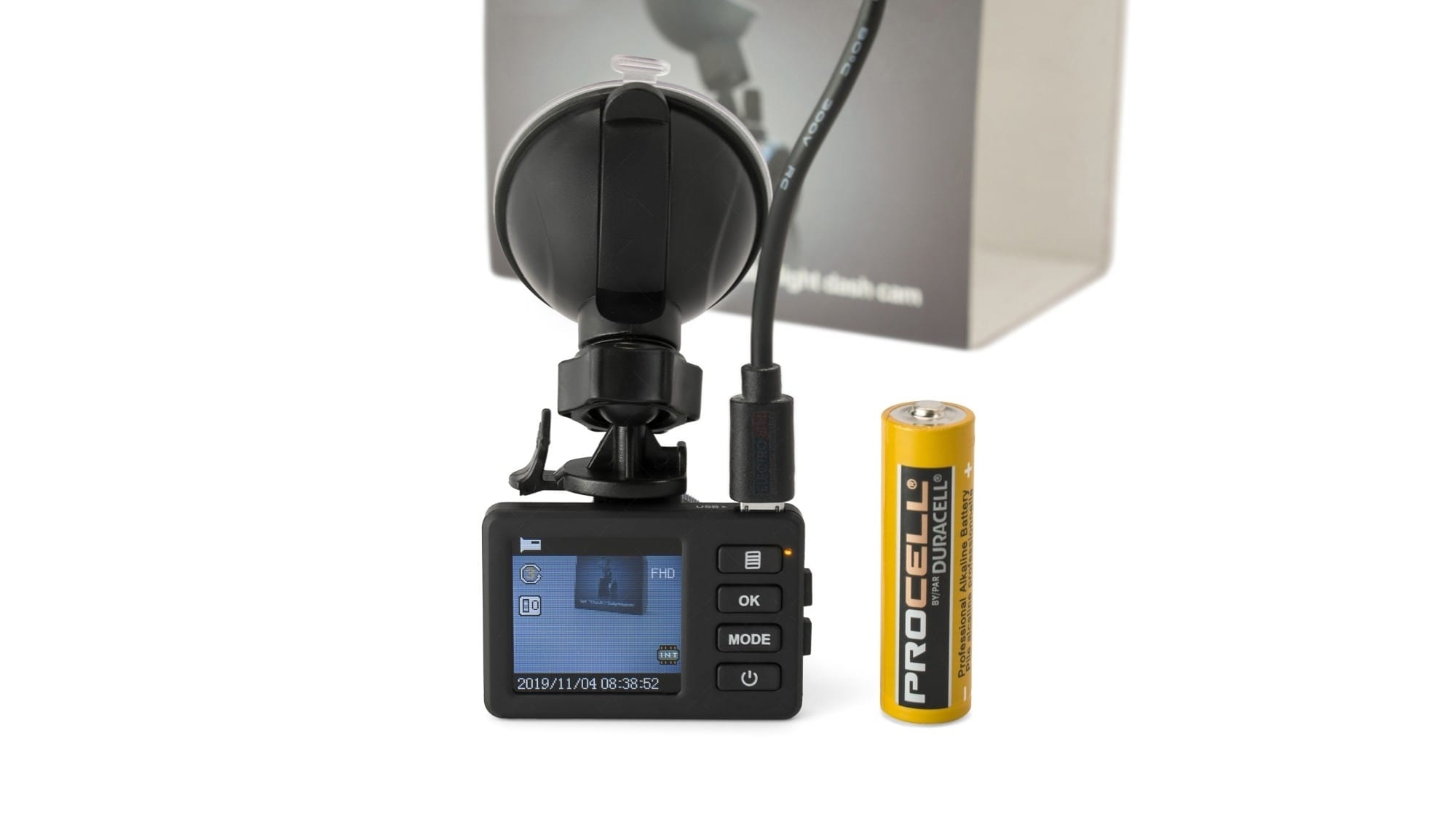 Dash HD Cam w/ Nightvision for Head/Rear Cams All Day/Night Defense