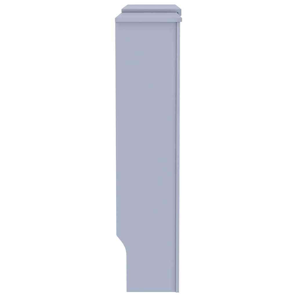Radiator Cover 2 pcs Grey 80.71 x 8.07 x 32.09 in