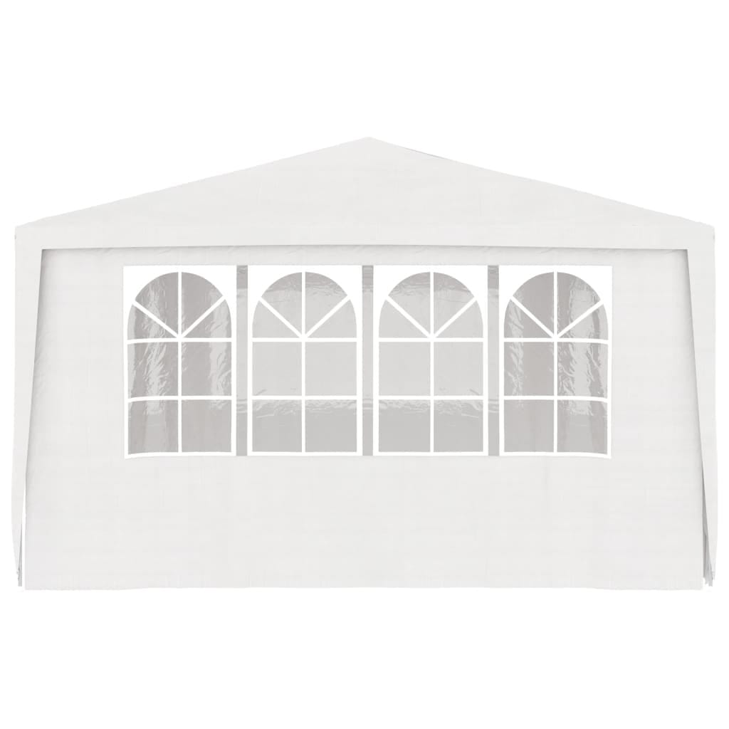 Professional Party Tent with Side Walls 13.1'x19.7'White 0.3 oz/ft²