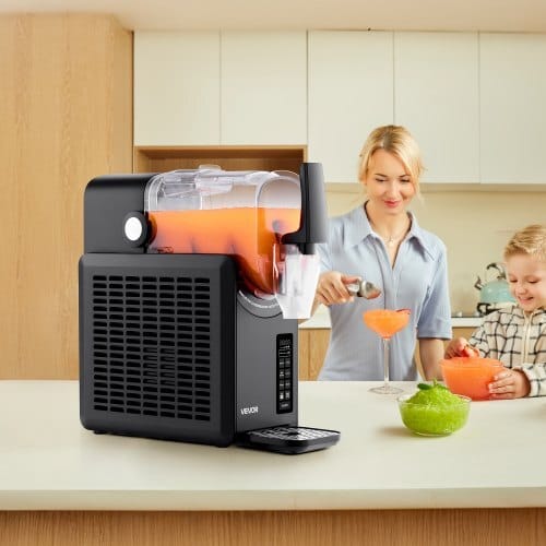 Slushie Machine, 2.6L/88oz No Ice Needed Slushy Machine for Home, Frozen Drink Maker with 5 Preset Programs, Margarita Machine with Self-Cleaning, Frozen Margaritas, Frapp?©s, Milkshake & More
