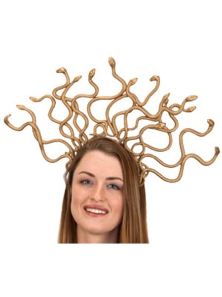 Gold Medusa Headband