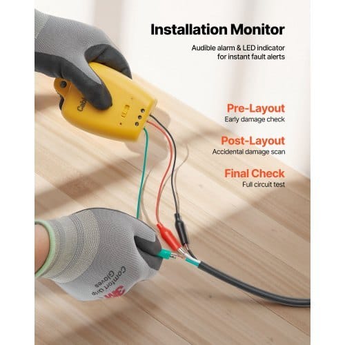 70 sqft Self-Adhesive Mesh Floor Heating Mat System, 120V Electric Radiant Heated Floor System, with Smart Control Thermostat & Alarm, Easy Installation for Tile, Stone, Vinyl