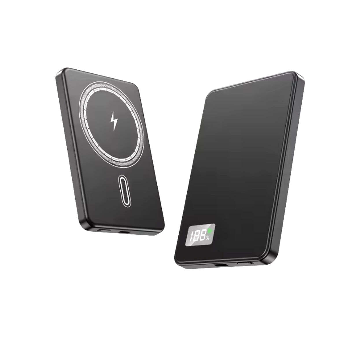 Color: BLACK - UltraThin 3-in-1 Magnetic Wireless Charger