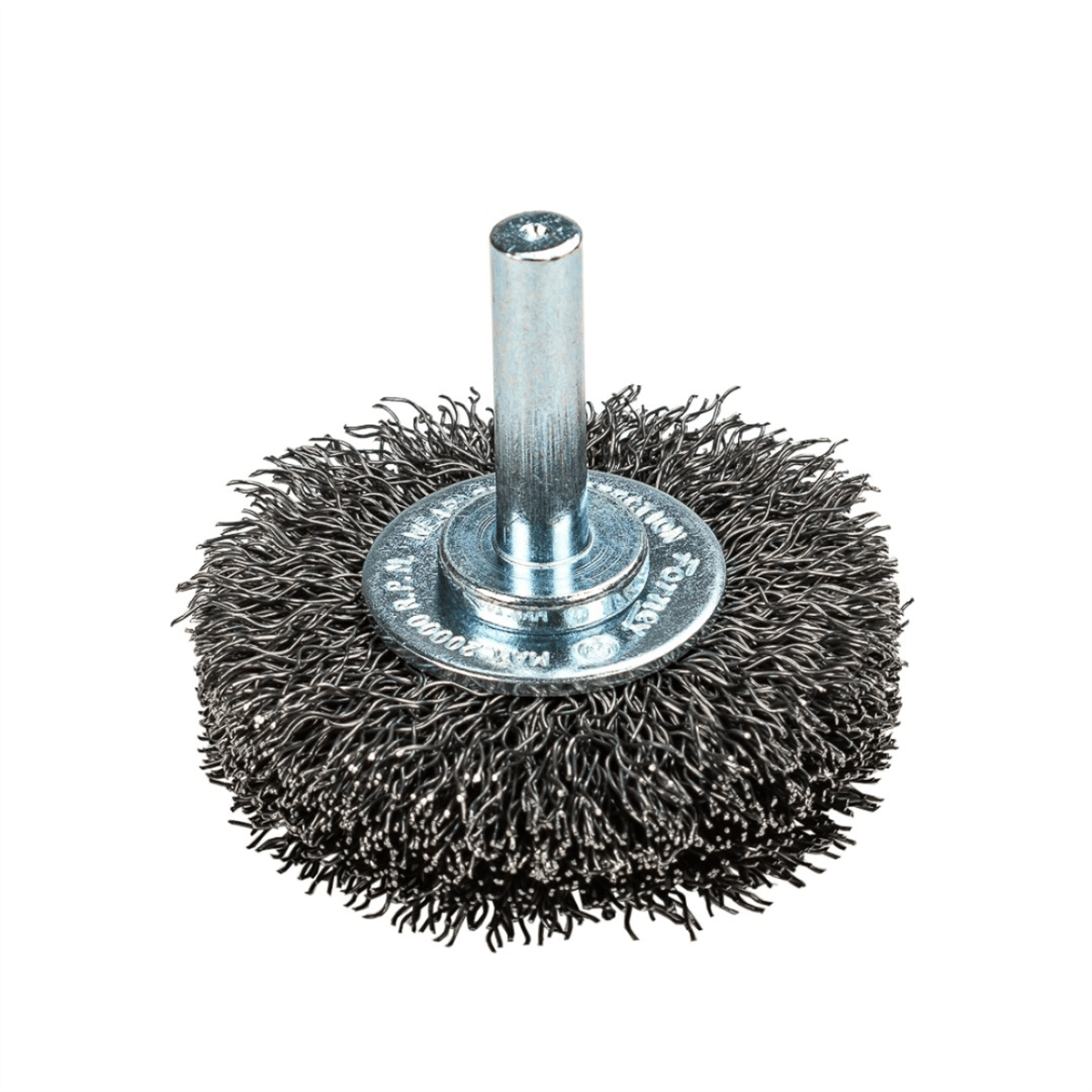 Forney Industries Command PRO Wire Wheel Crimped, 2 in x .014 in x 1/4 in Shank, Bulk