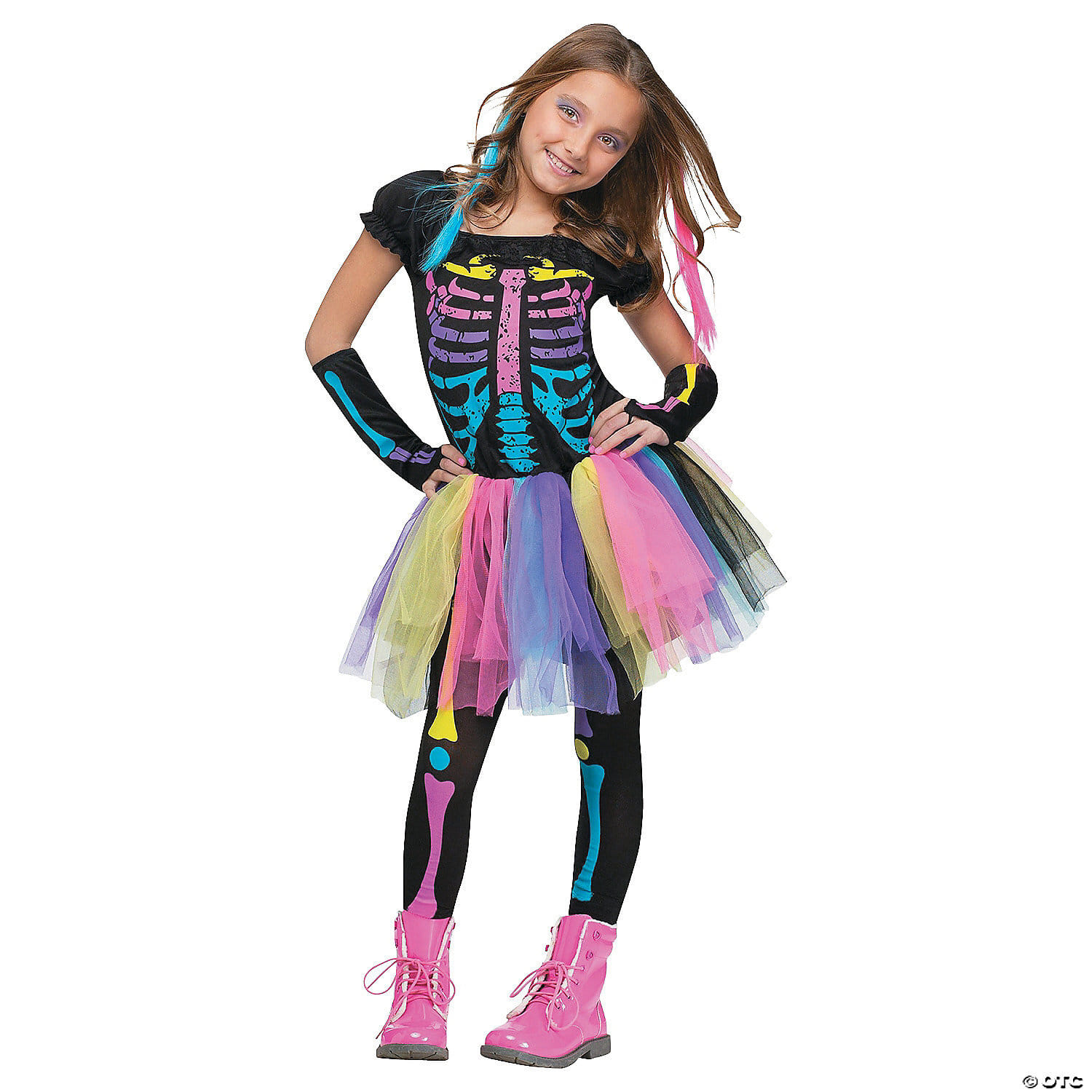 Funky punky bones chld sm 4-6