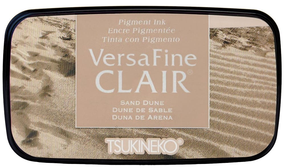 VersaFine Clair Ink Pad-Sand Dune (Pack of 3)