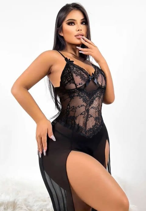 Love Worth Saving Lace Maxi Gown