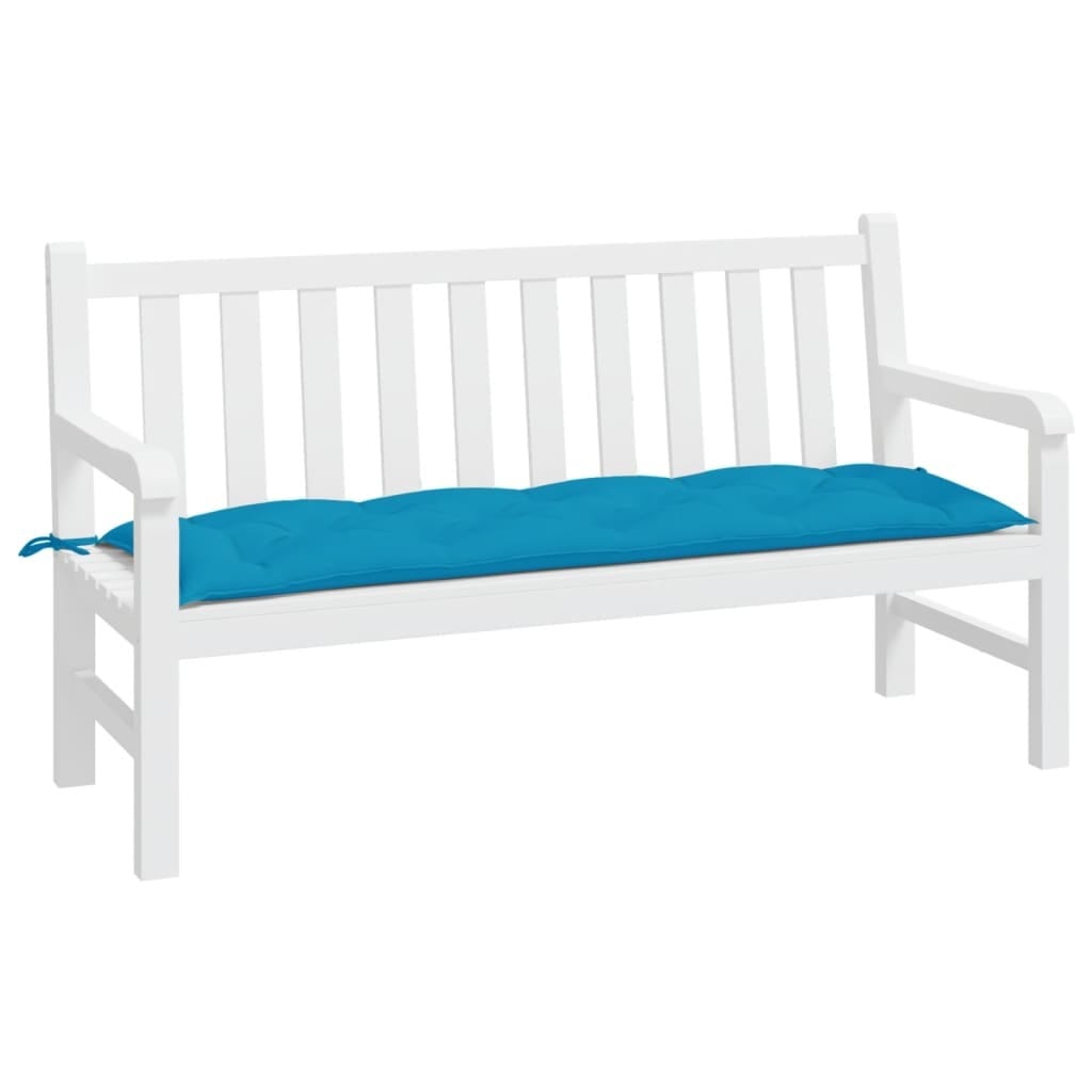 Garden Bench Cushion Light Blue 59.1"x19.7"x2.8" Oxford Fabric