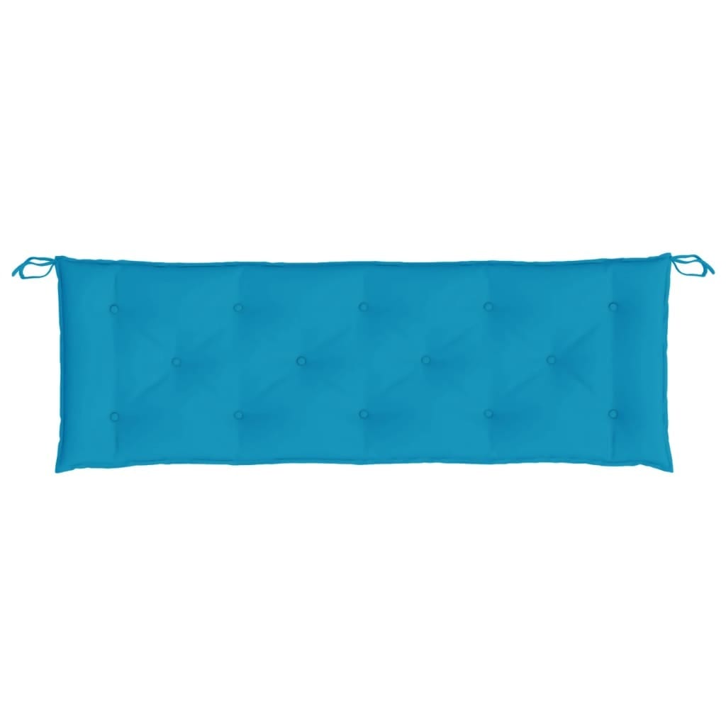Garden Bench Cushion Light Blue 59.1"x19.7"x2.8" Oxford Fabric