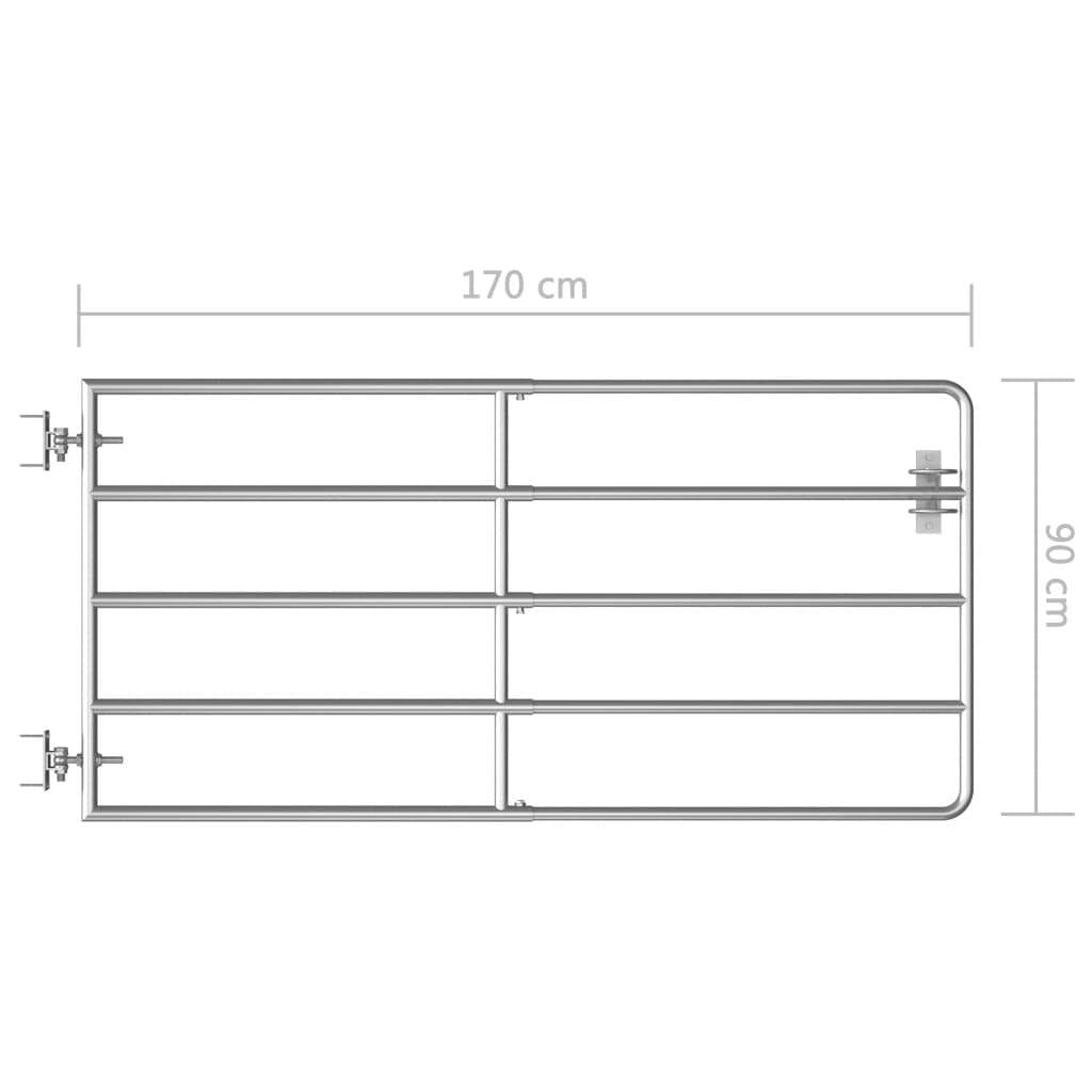 5 Bar Field Gate Steel