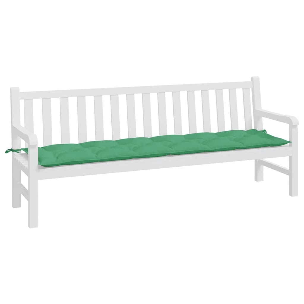 Garden Bench Cushion Green 78.7"x19.7"x2.8" Oxford Fabric