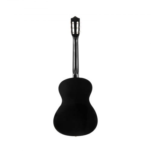 Classical Guitar, 38 Inch, Wood Classical Guitar Starter Kit for Beginners, with Nylon Strings, Gig Bag, Strap, Tuner, Extra Strings, Picks, Capo, Basswood, for Teenagers Adults Students, Black
