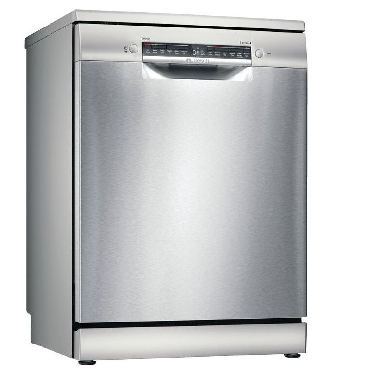 Bosch 60cm Series 4 Freestanding Dishwasher - Brushed Steel