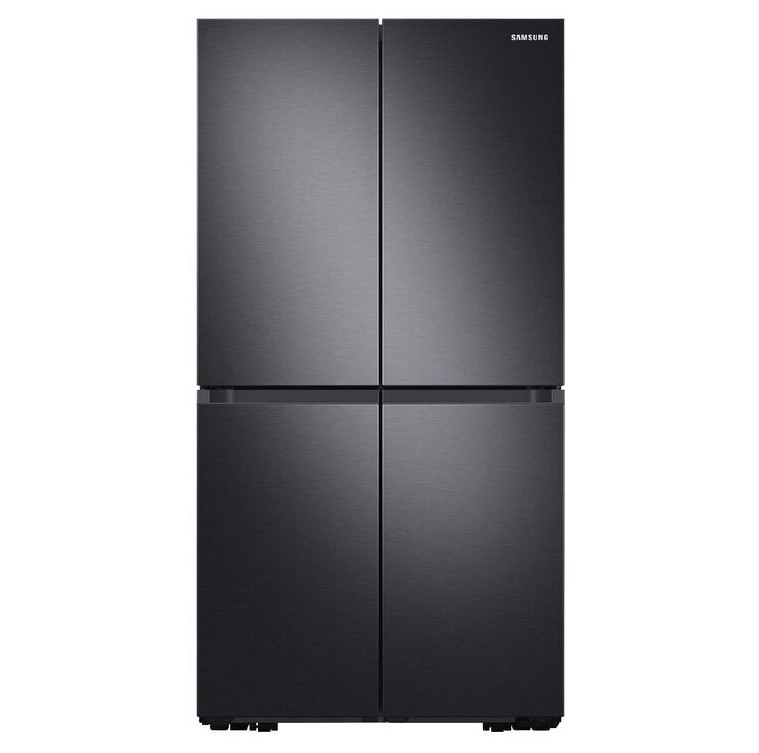 Samsung 649L French Door Fridge Freezer SRF7100B - Matte Black
