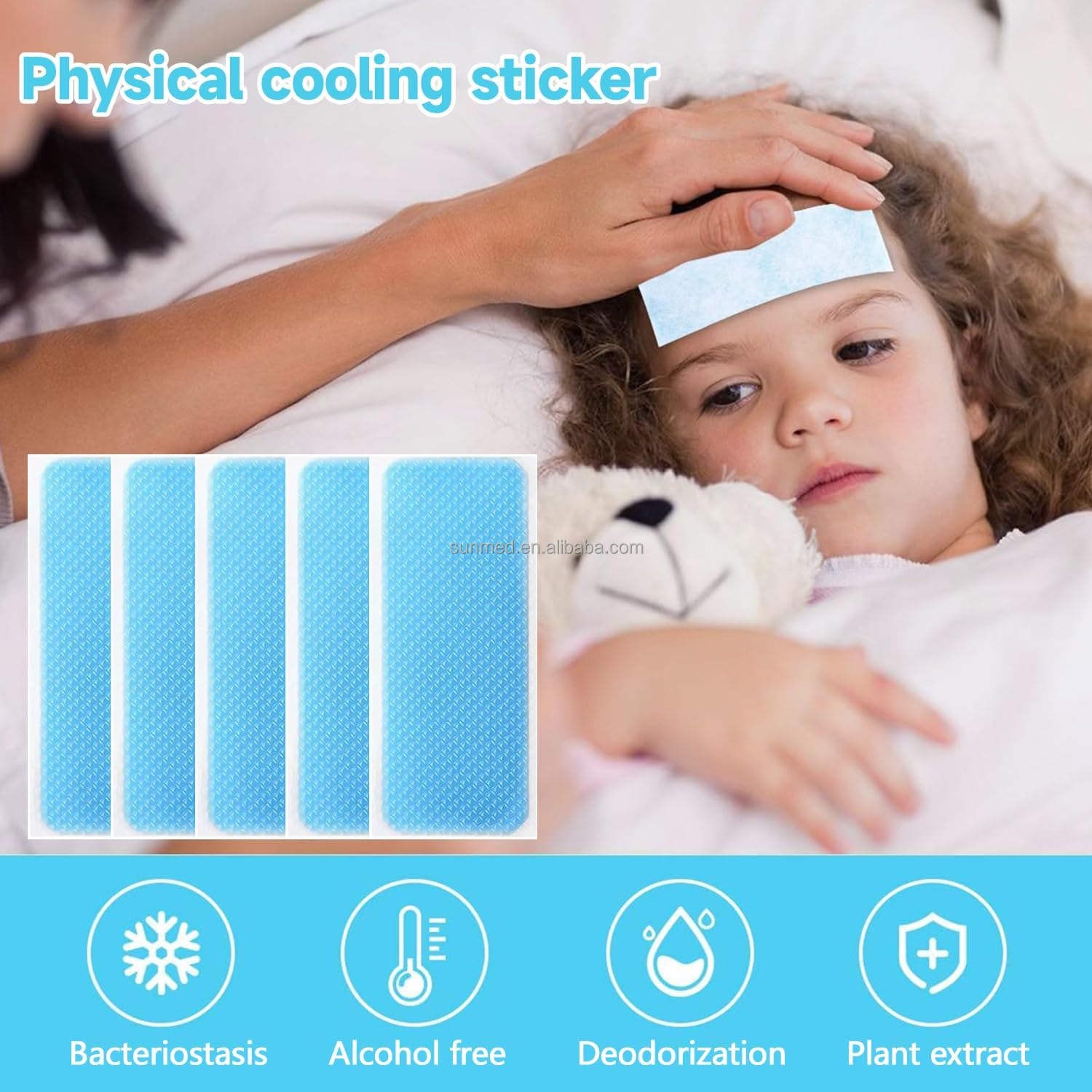 Fever Cooling Patch Cooling Gel Patch