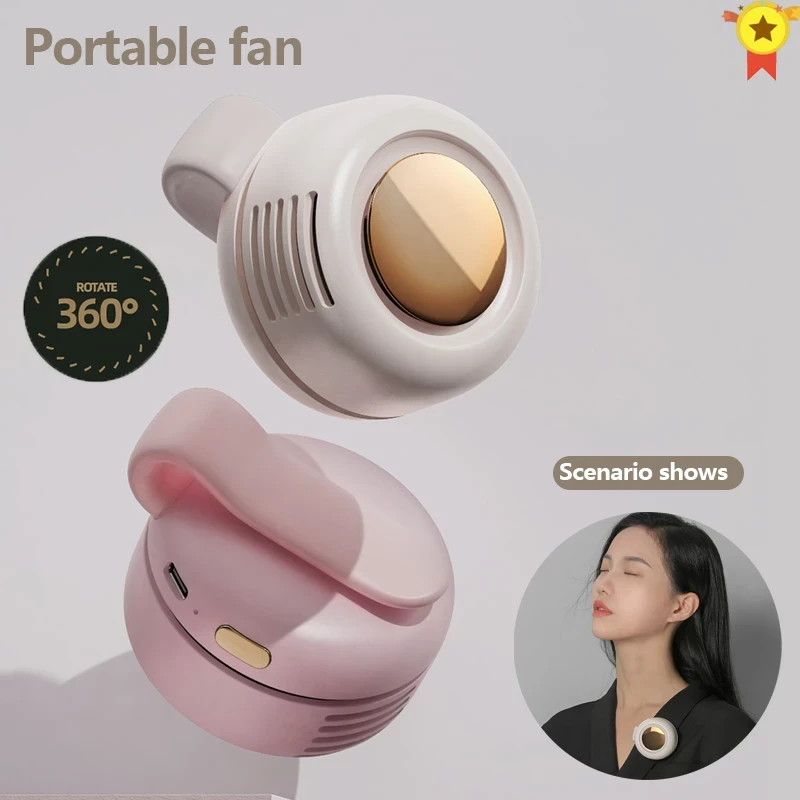 BreezePod® Portable Clip-On Bladeless Fan