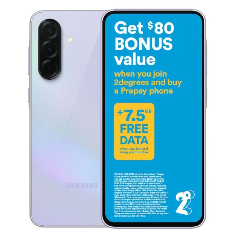 Samsung Galaxy A36 5G 128GB - Awesome Lavender