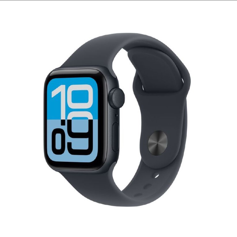 Apple Watch SE 3 GPS 40mm Midnight Aluminium Case with Midnight Sport Band S/M