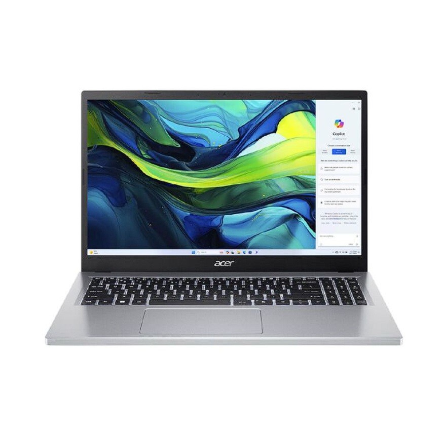 Acer Aspire Go 15 Inch HD Intel N150 8GB RAM 256GB SSD Windows 11 Notebook