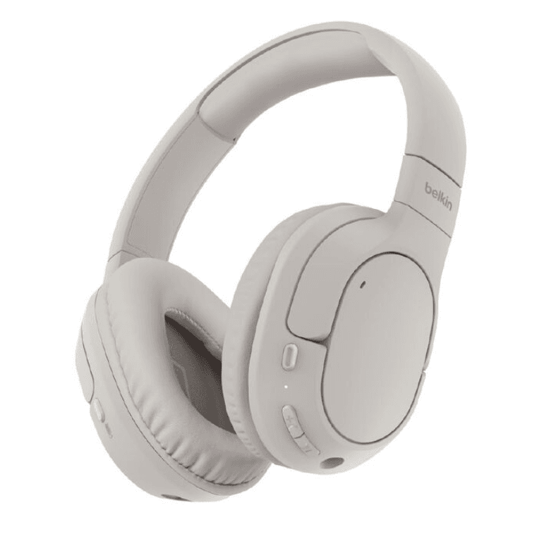 Belkin SoundForm Surround Wireless Over-Ear Headphones – Immersive Sound, All-Day Comfort