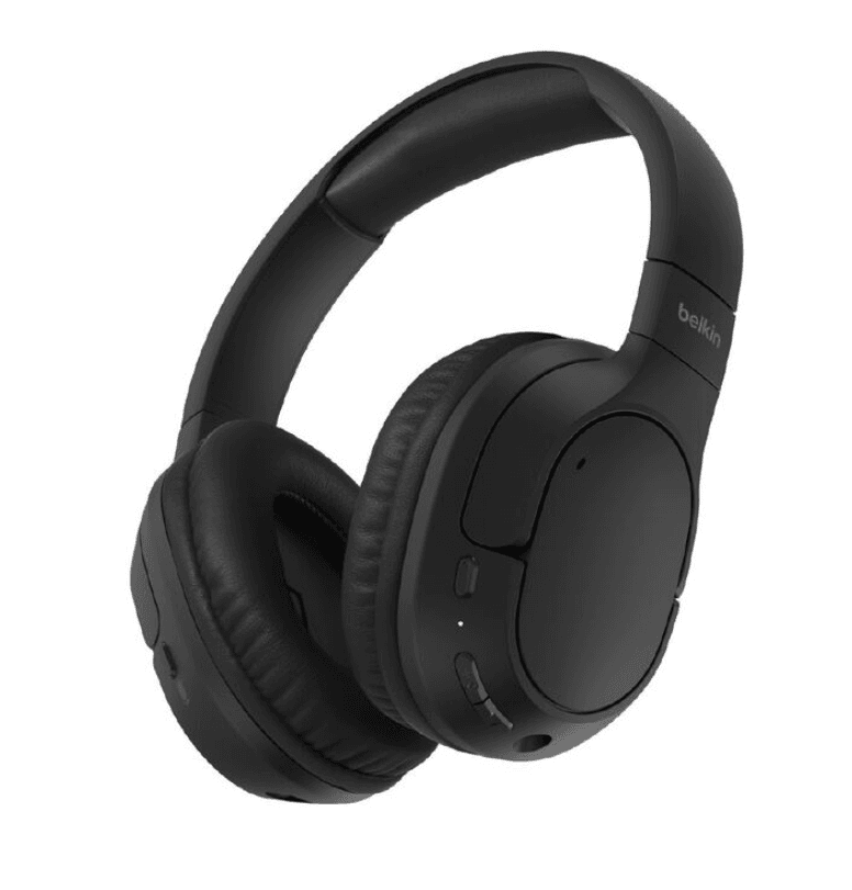 Belkin SoundForm Surround Wireless Over-Ear Headphones – Immersive Sound, All-Day Comfort
