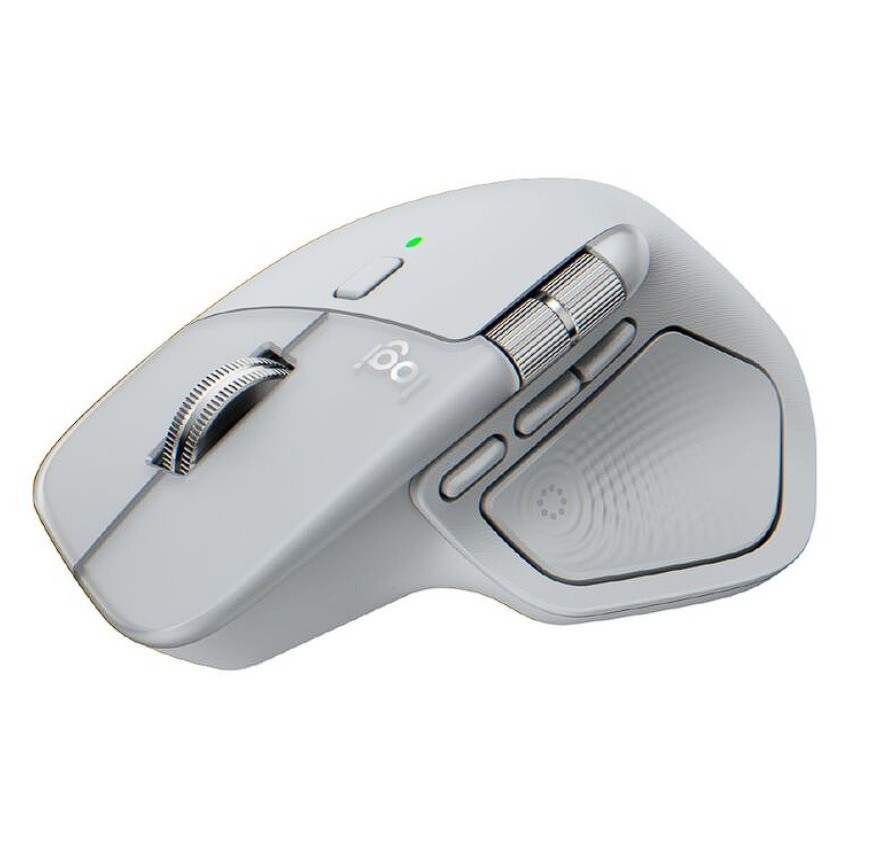 Logitech MX Master 4 Mouse - Pale Grey