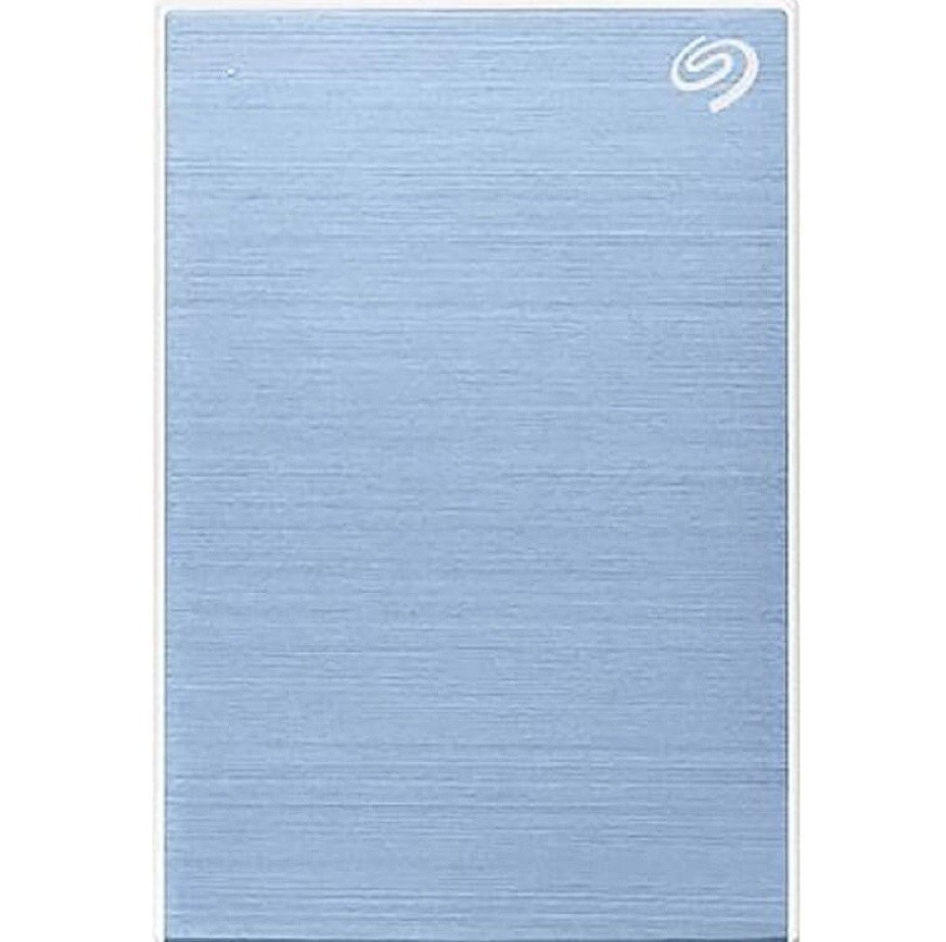 Seagate 5TB One Touch Portable with Rescue - Blue