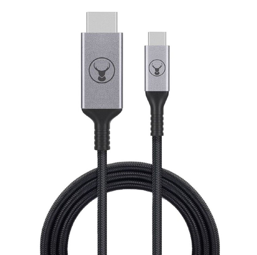 Bonelk Long-Life USB-C to HDMI Cable 1.5m - Black