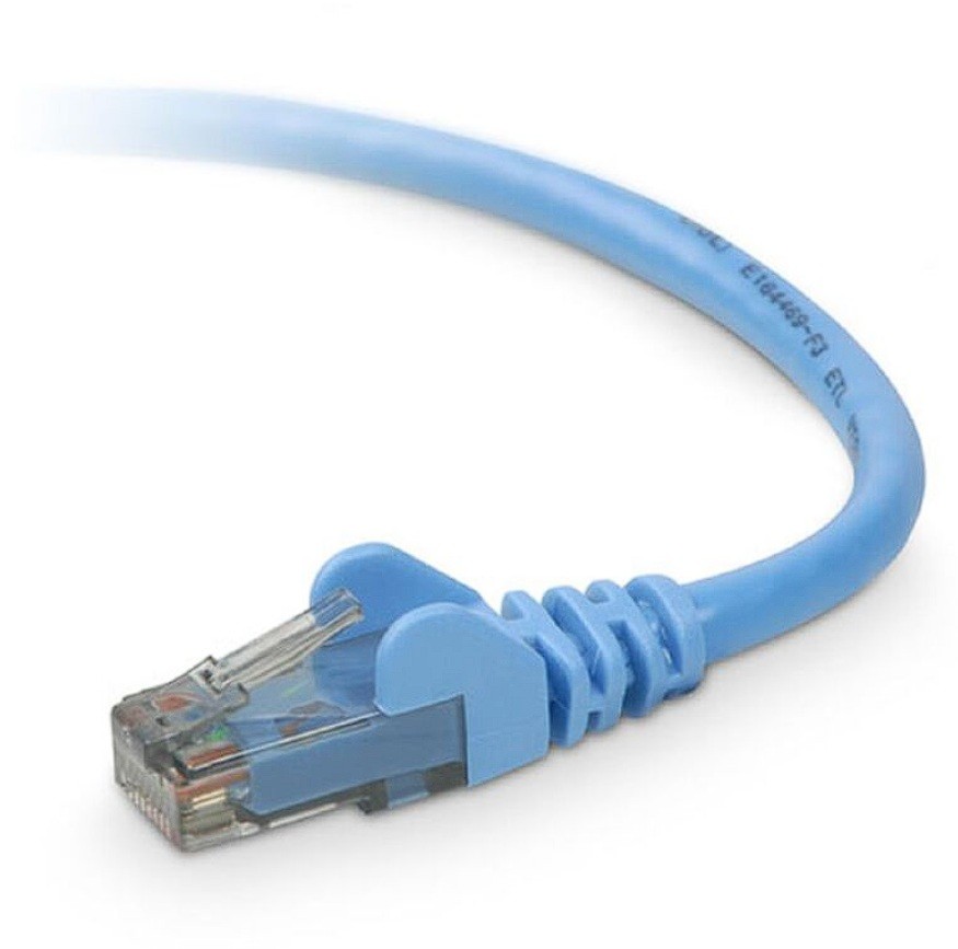 Belkin CAT6 Snagless Ethernet Network Cable - 0.5M Blue