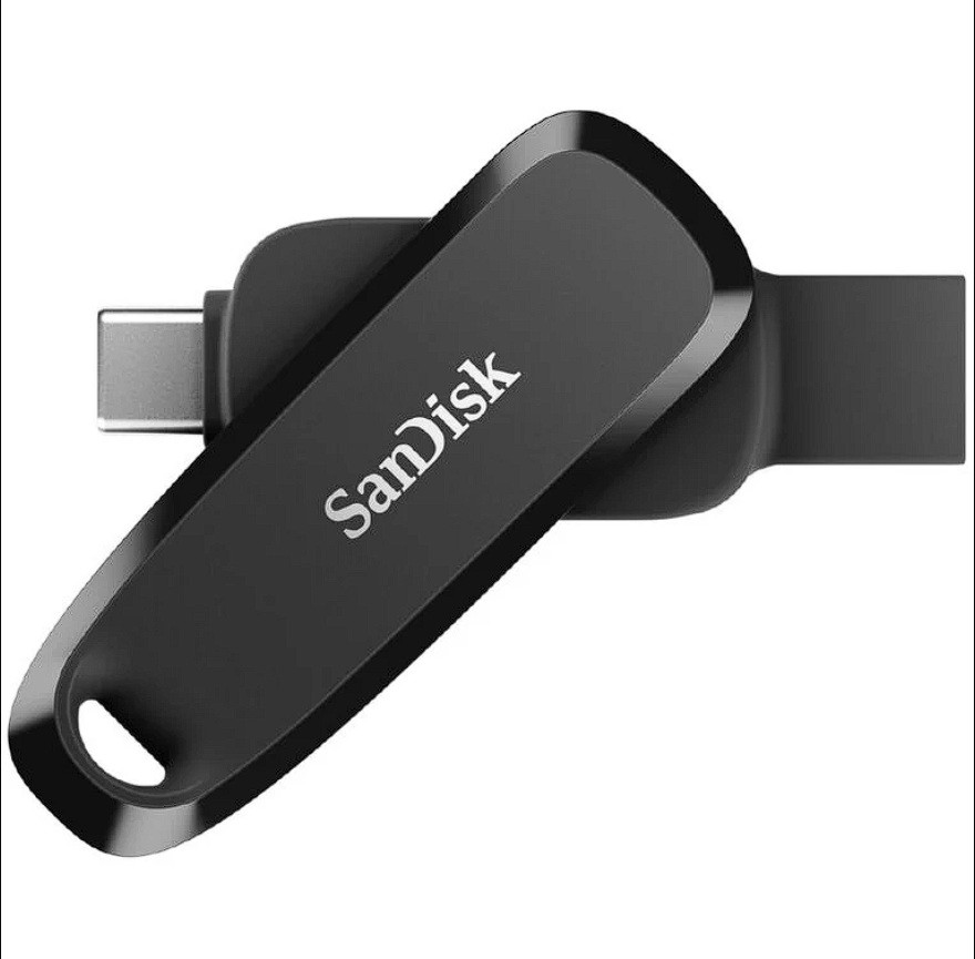 Sandisk Phone Drive for Android USB-C/A Swivel - 3.2 - 64GB Flash Drive