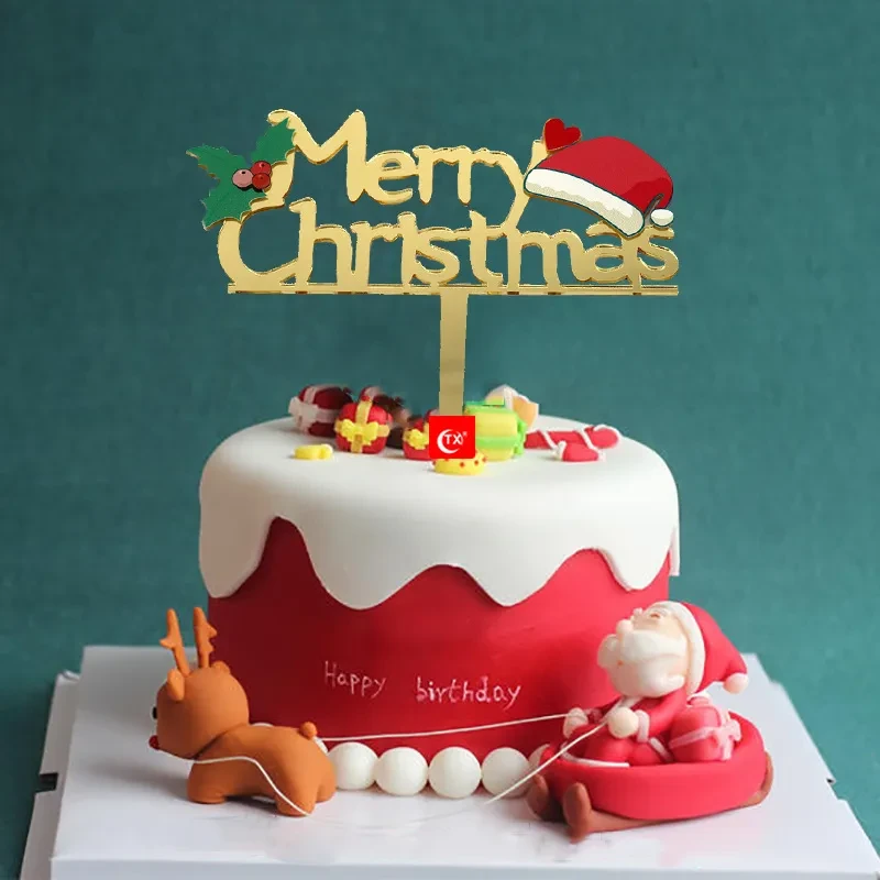 Xmas Cake Decorations