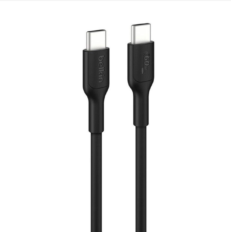 Belkin BoostCharge USB-C to USB-C PCR Cable 60W, 3m - Black