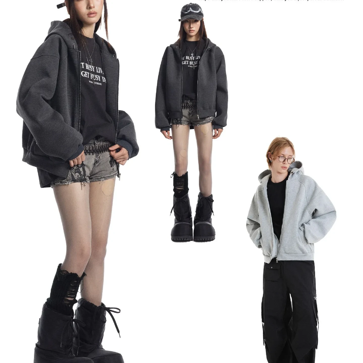 Zip Through Hoodie