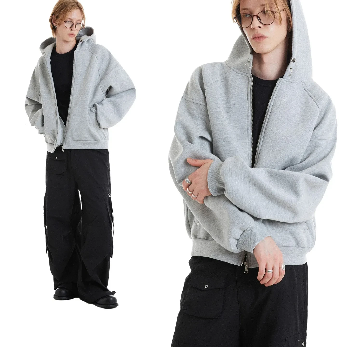 Zip Through Hoodie