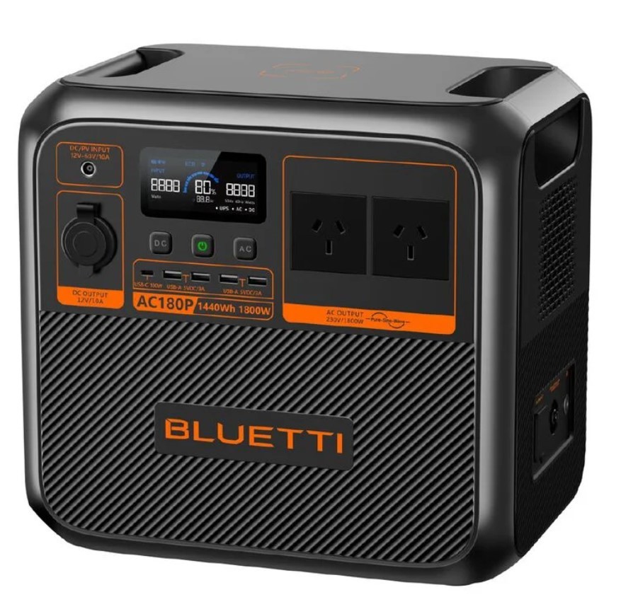 Bluetti AC180P Portable Power Station 1800W 1440Wh