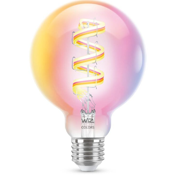 WiZ Wi-Fi BLE 6.3W G95 E27 RGB CL 1CT/6