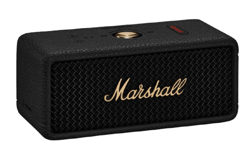 Marshall Emberton III Portable Bluetooth Speaker - Black/Brass – Legendary Sound, Anywhere You Go