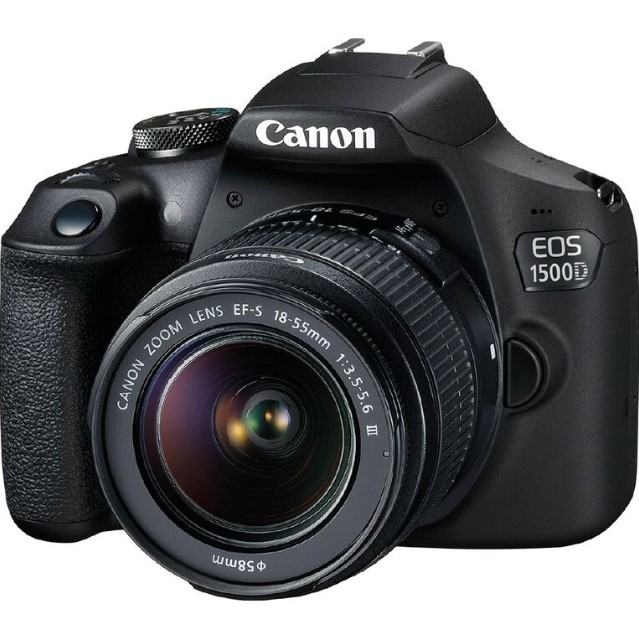 Canon 1500DKB - EOS 1500D DSLR Single Kit with EFS18-55III