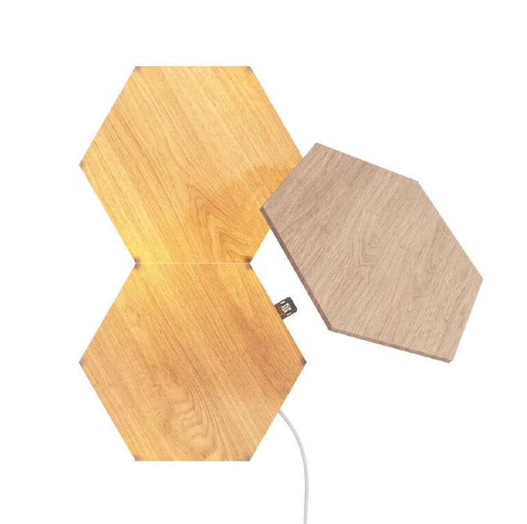 Nanoleaf Elements Wood Look Expansion 3 Pack