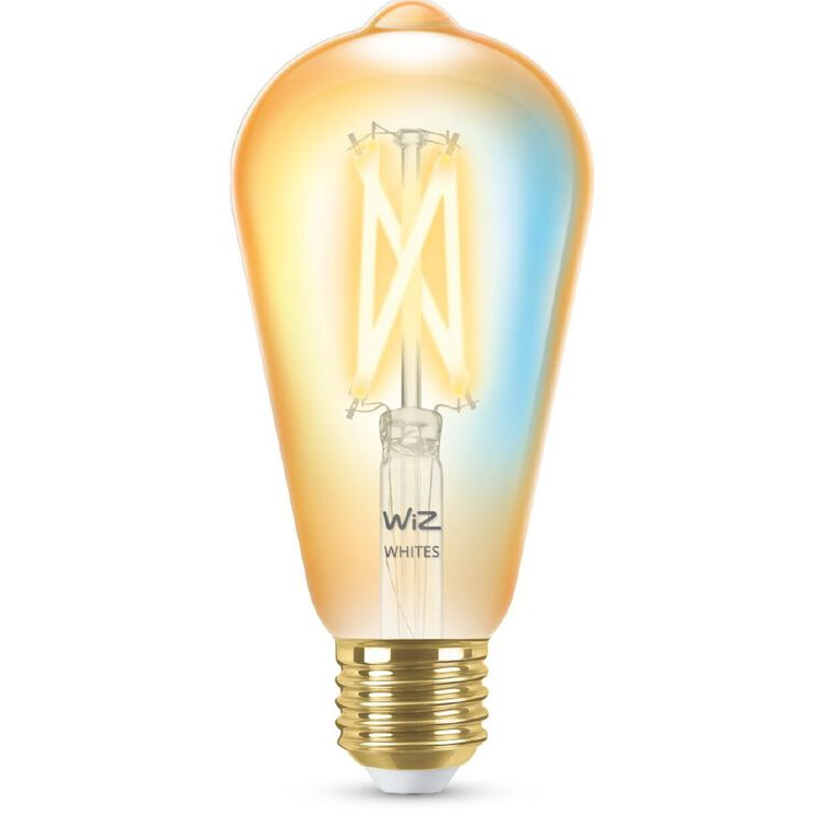WiZ Amber Filament WiFi+BLE 50W A60 ST64 920-50 Bulb