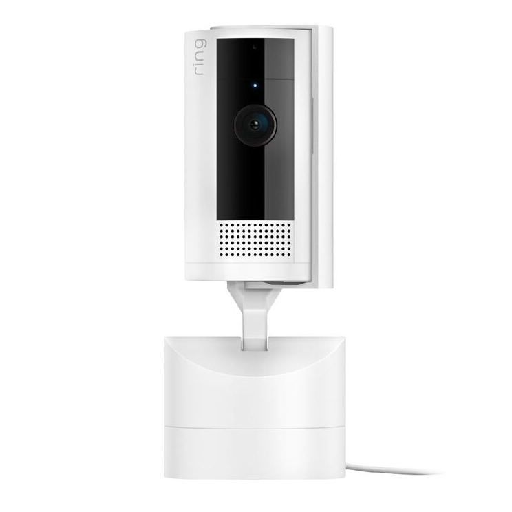 Ring Pan-Tilt Indoor Security Camera - White