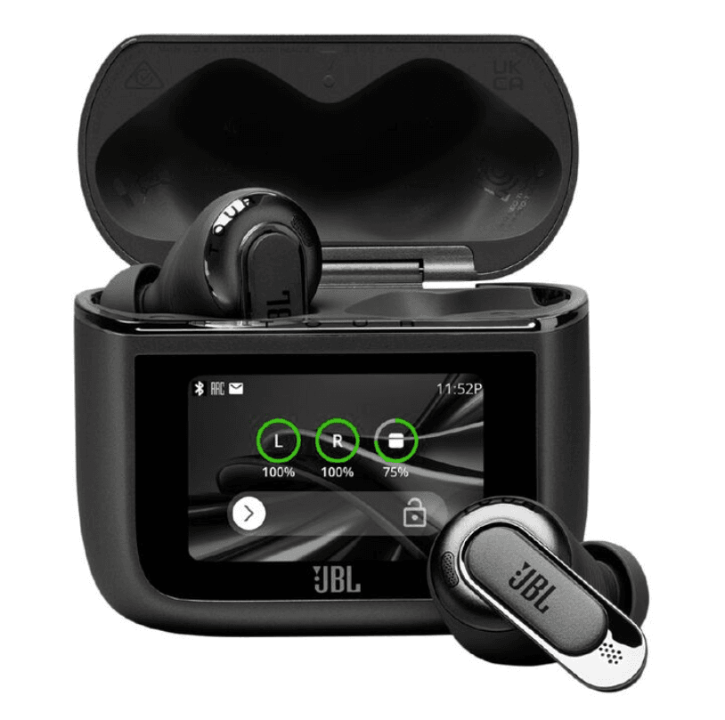 JBL Tour Pro 3 True Wireless Noise Cancelling Earbuds with Smart Charging Case - Black – Premium Sound, Intelligent Charging