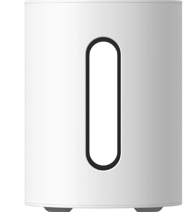 Sonos Sub Mini - White – Compact, Deep Bass for Any Room