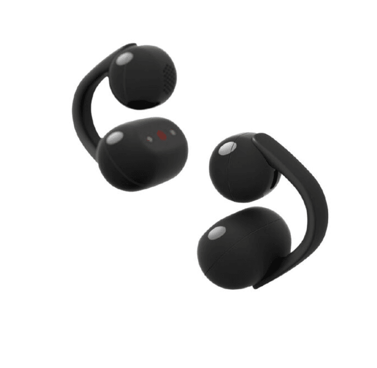Sony Clip Open-Ear True Wireless Headphones - Black – Lightweight Open-Ear Audio