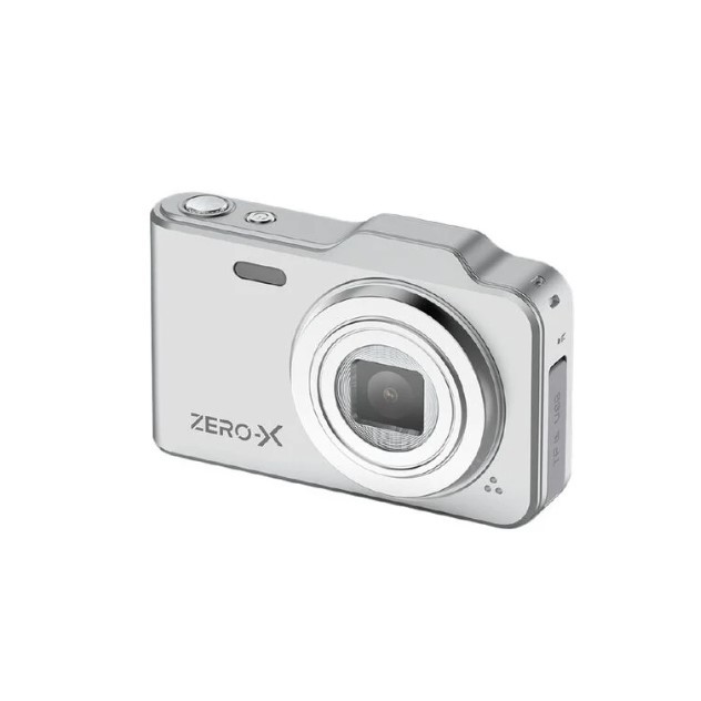 Zero-X Digital Camera Dual Lens - Silver