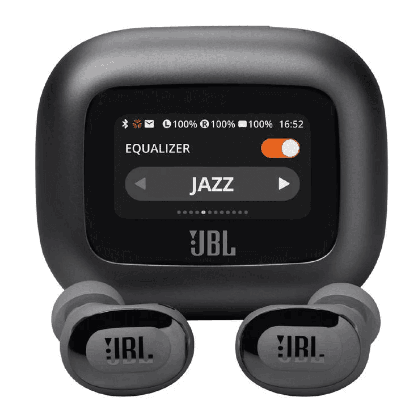 JBL Live Buds 3 True Wireless Noise Cancelling Earbuds - Black – Immersive Sound, Smart Noise Control