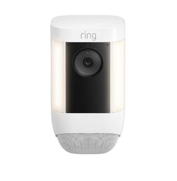 Ring Spotlight Cam Pro 2K Battery - White