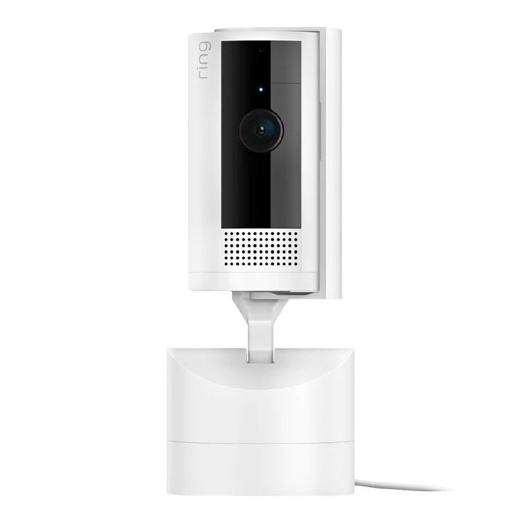 Ring Pan-Tilt Indoor Security Camera - White