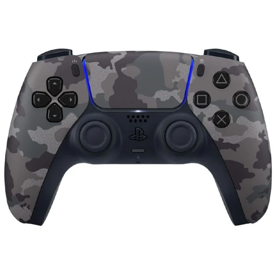 PS5 DualSense Wireless Controller - Grey Camouflage